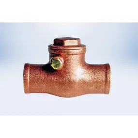 1-1/4  Check Valve - Solder Ends - Lead Free