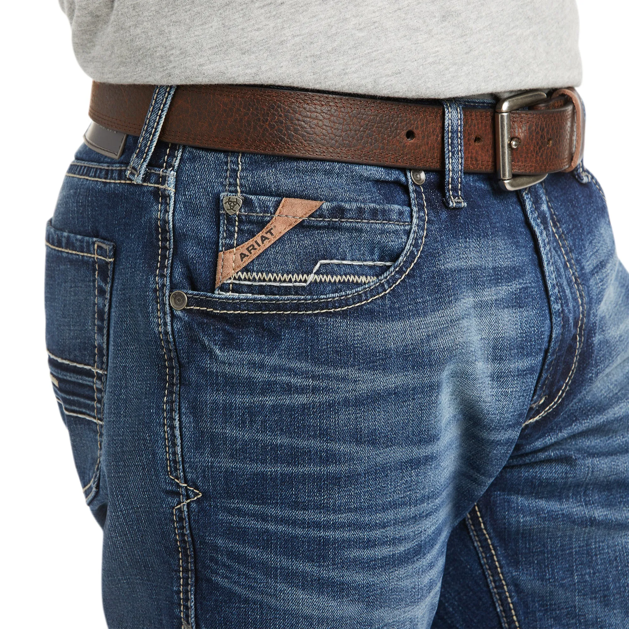 Ariat® Men's M4 Clovis Stretch 3D Stackable Straight Leg Jeans 10037968