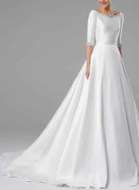 Ball-Gown Wedding Dresses Beaded