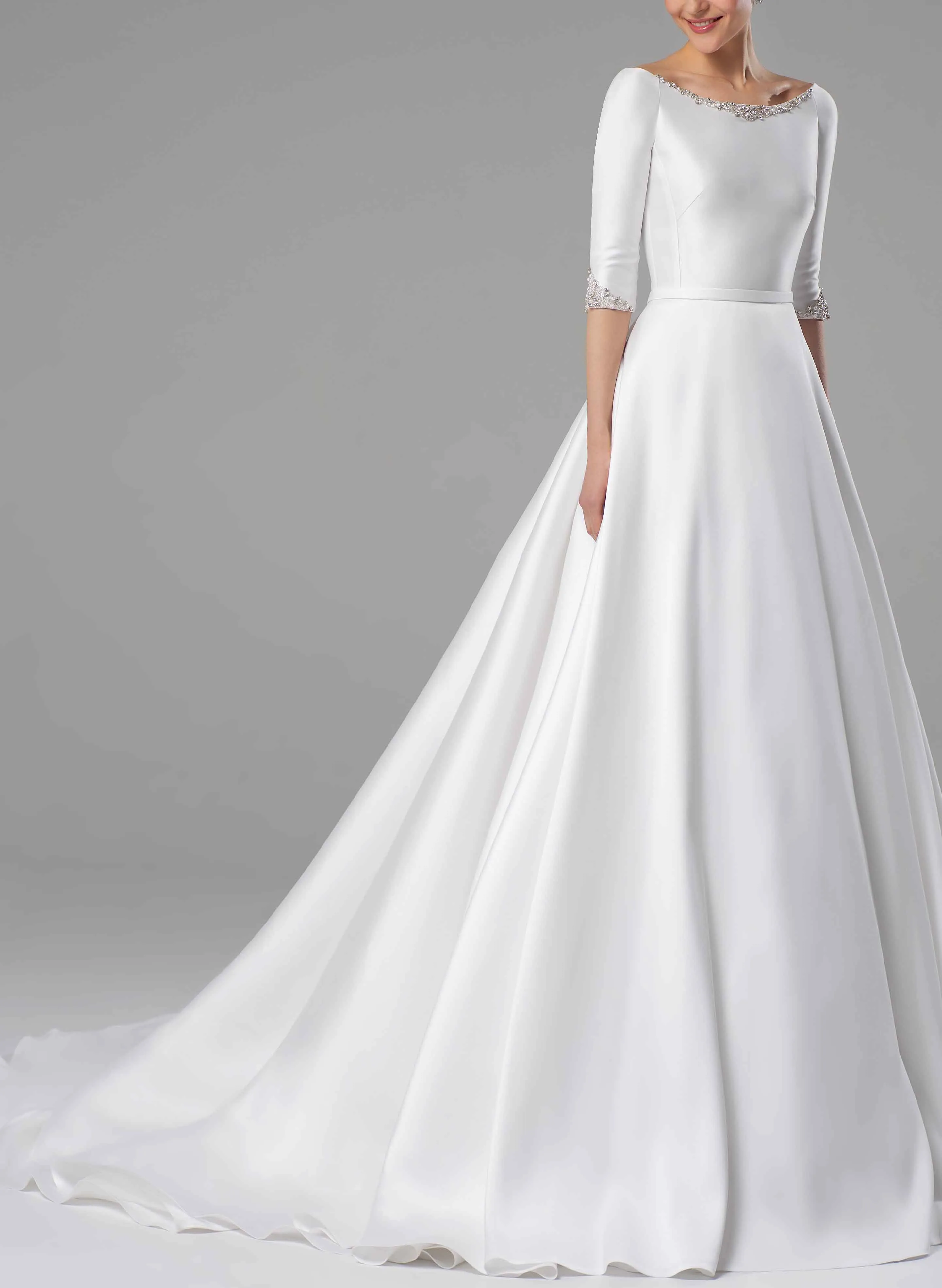 Ball-Gown Wedding Dresses Beaded