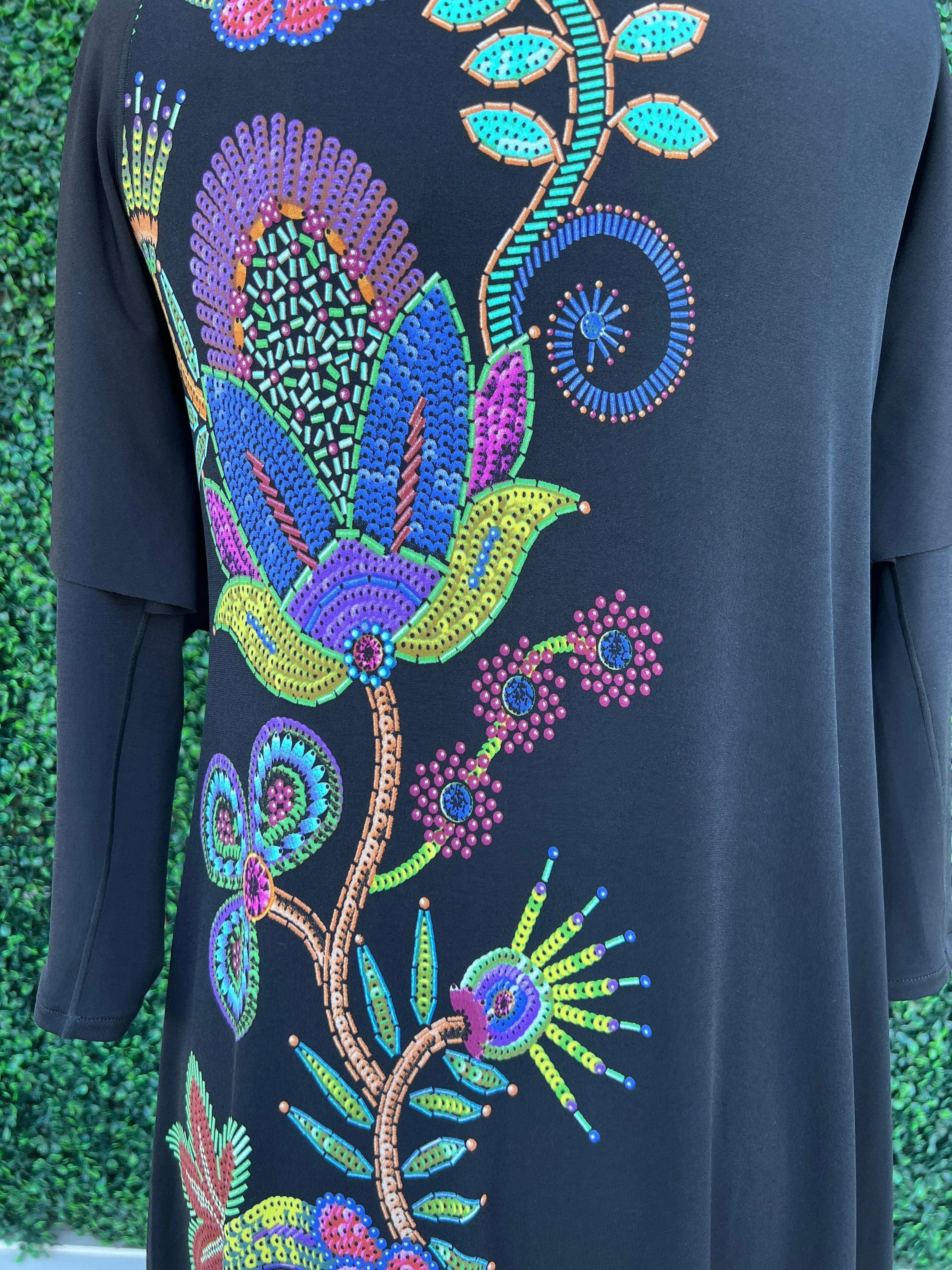 Beaded Cascade Dress
