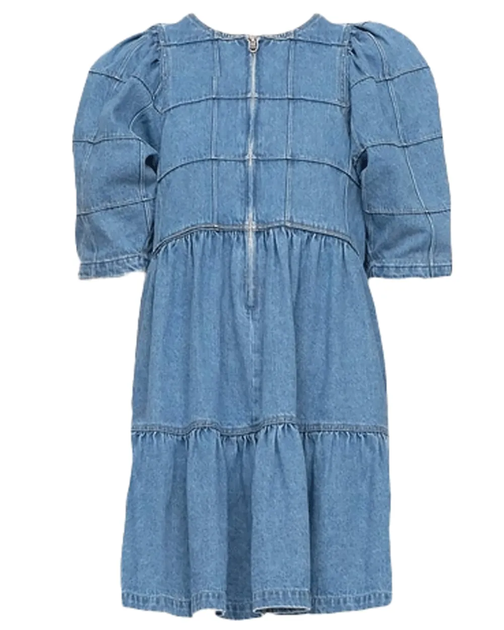 Blue Dagmar Denim Puff Sleeve Dress