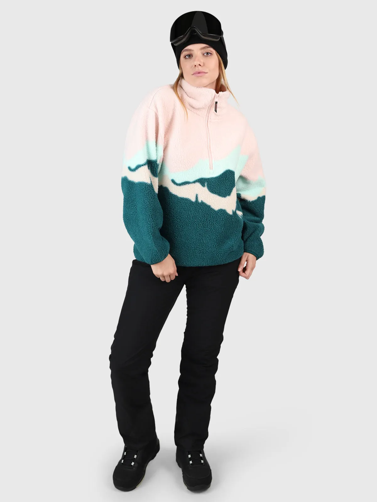 Chino-PP Women Fleece | Evergreen