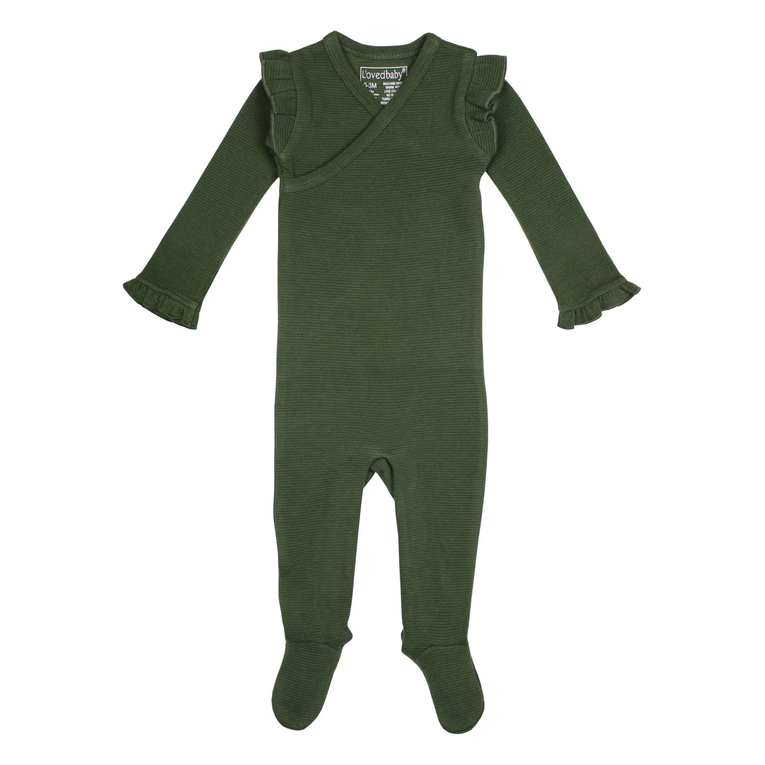 Corduroy Wrap Footies