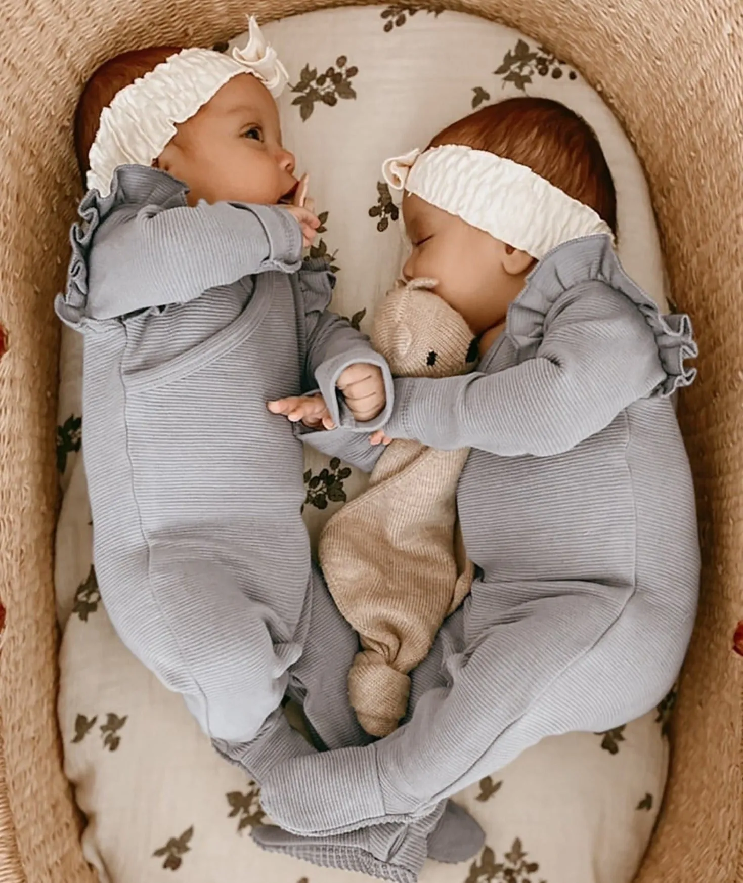 Corduroy Wrap Footies