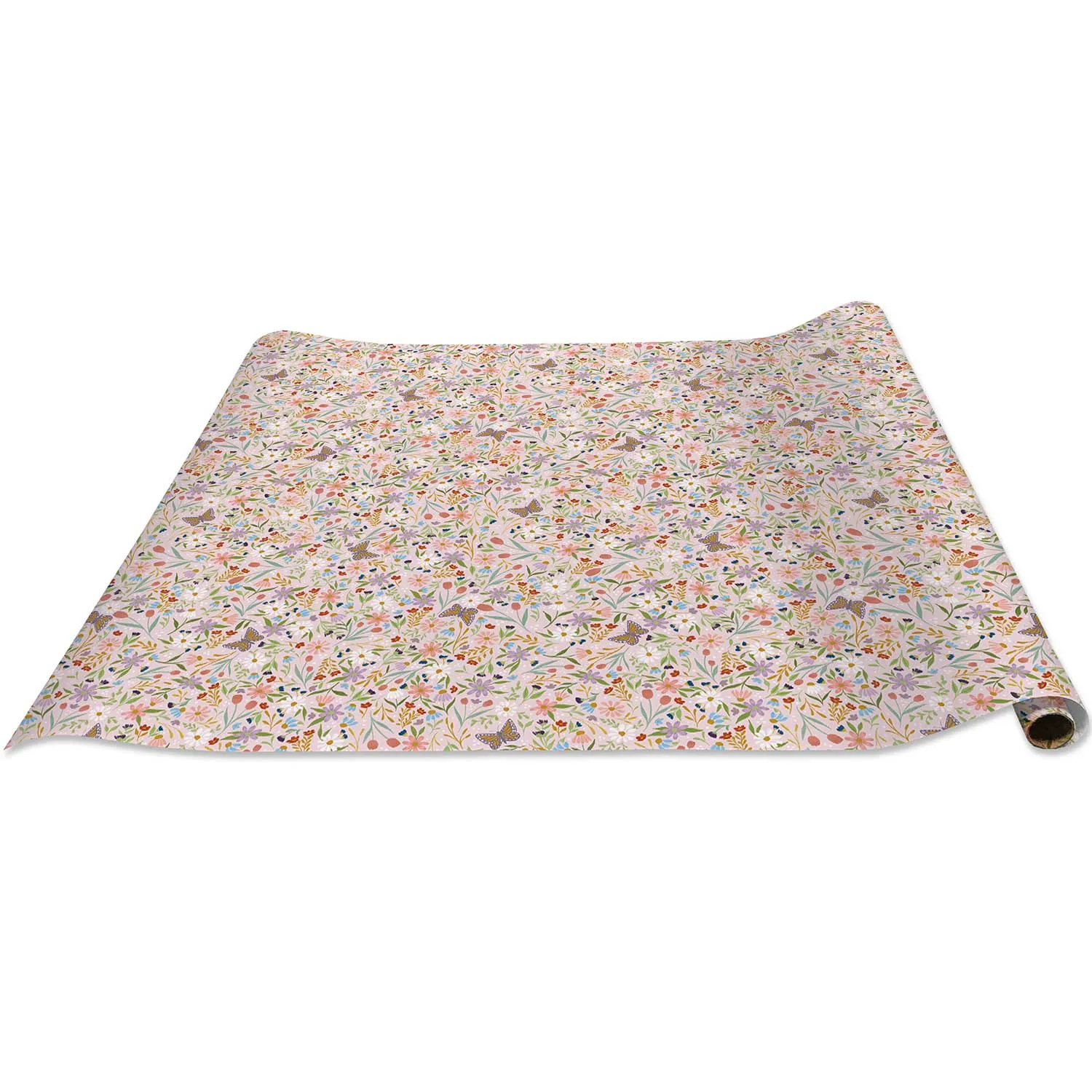 Delicate Floral Gift Wrap