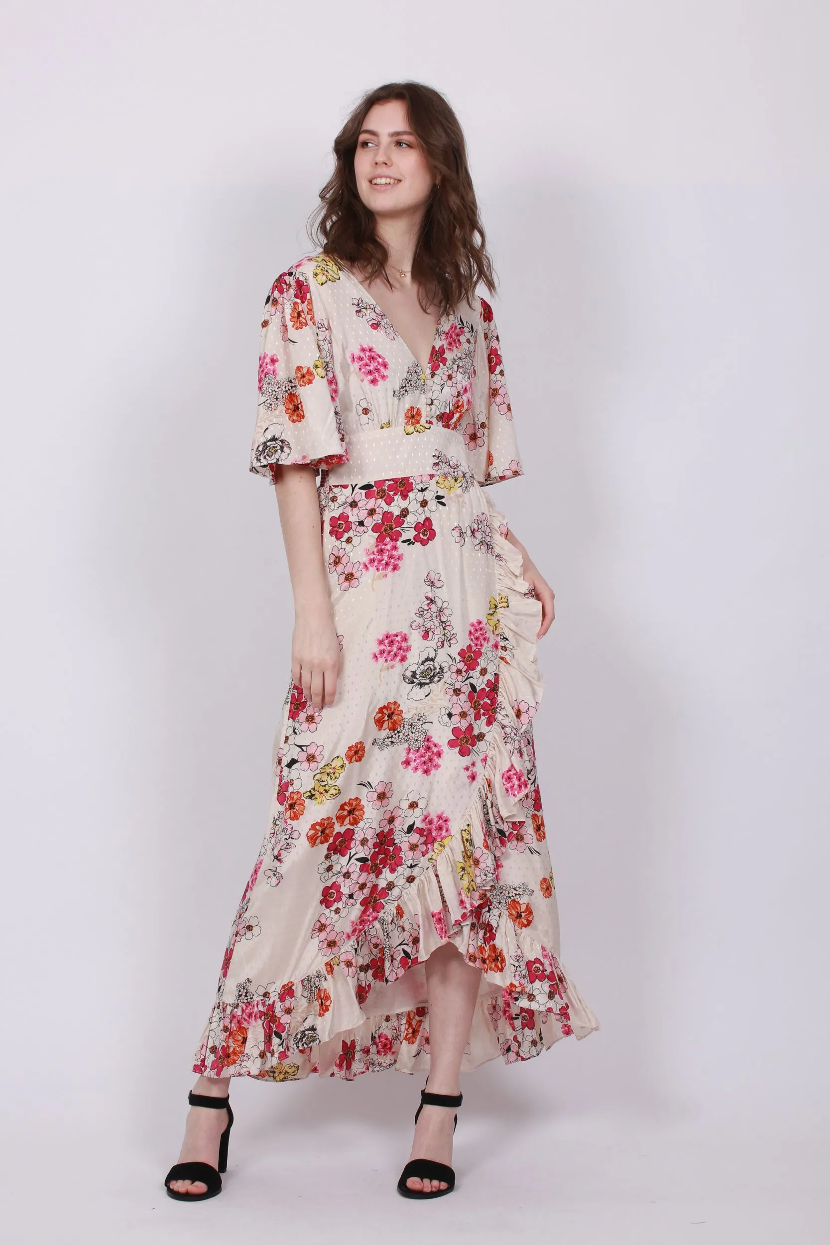 Delicate Wrap Gown - Cherish