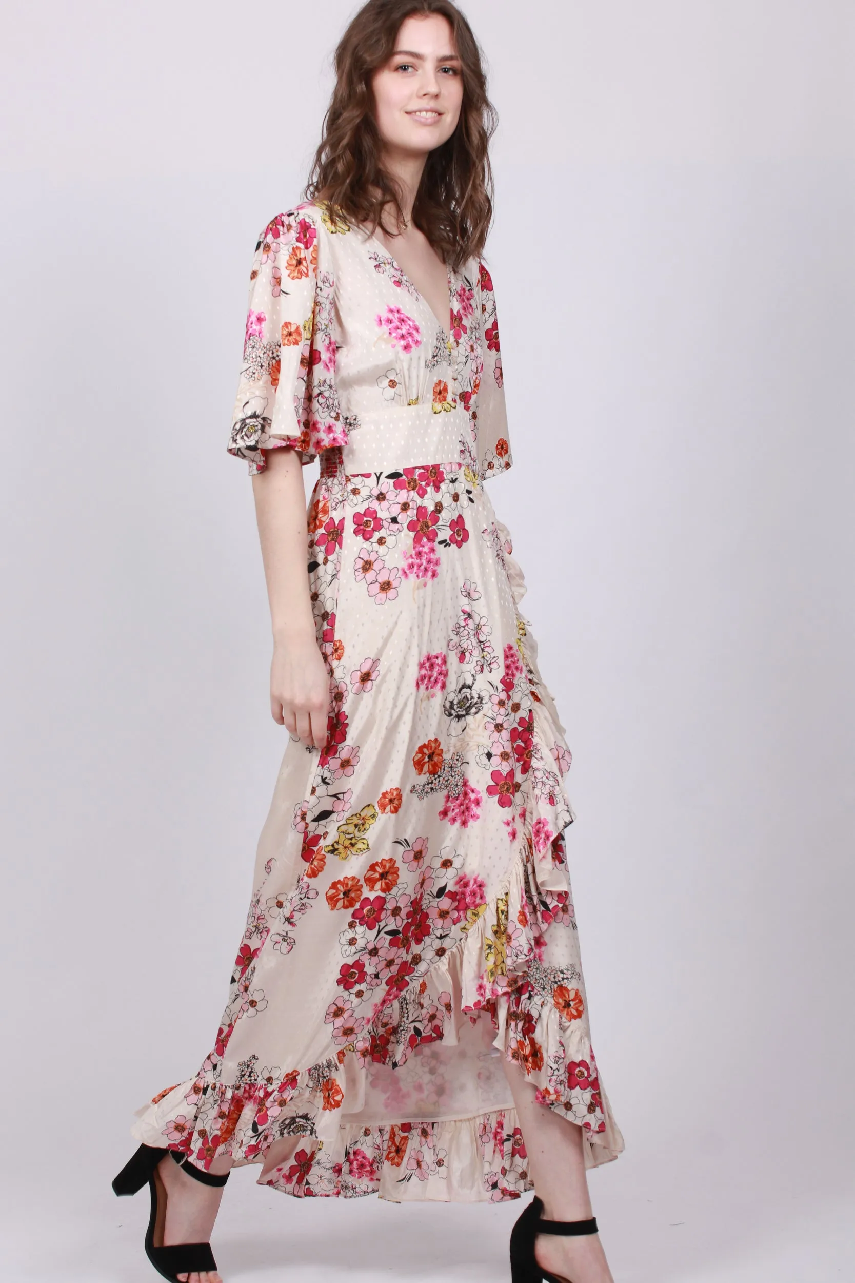 Delicate Wrap Gown - Cherish