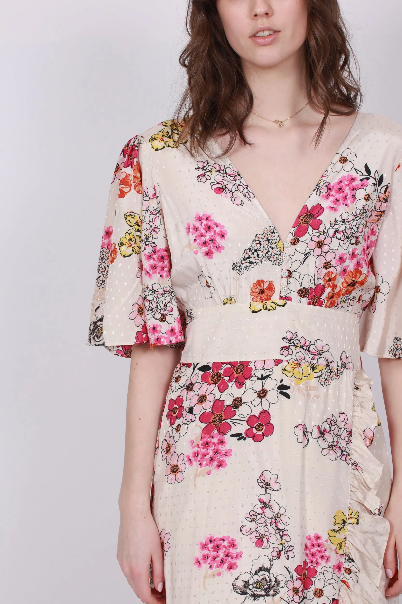 Delicate Wrap Gown - Cherish