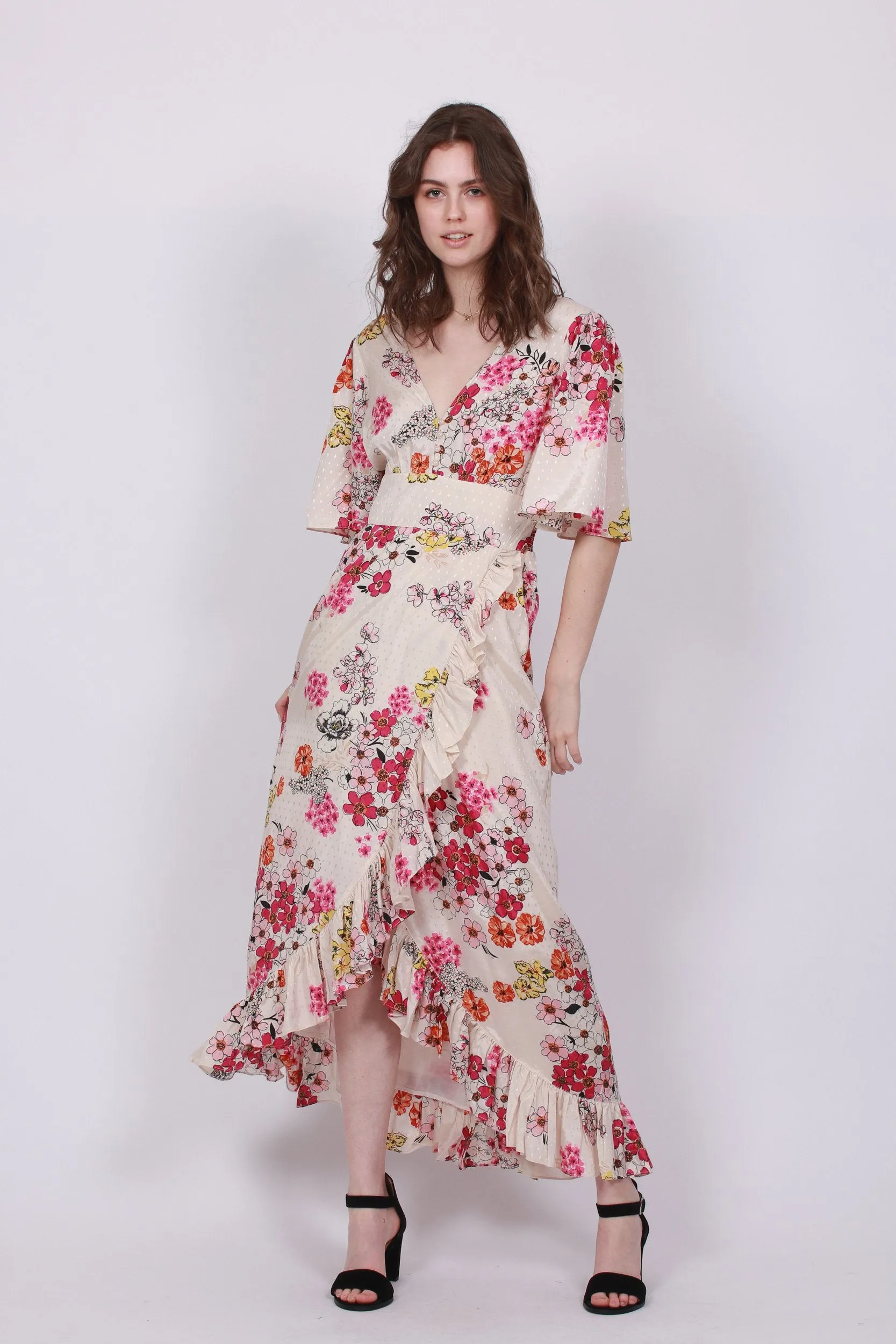 Delicate Wrap Gown - Cherish