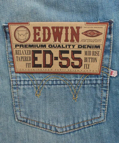 ED-55 Relaxed Tapered Fader Wash