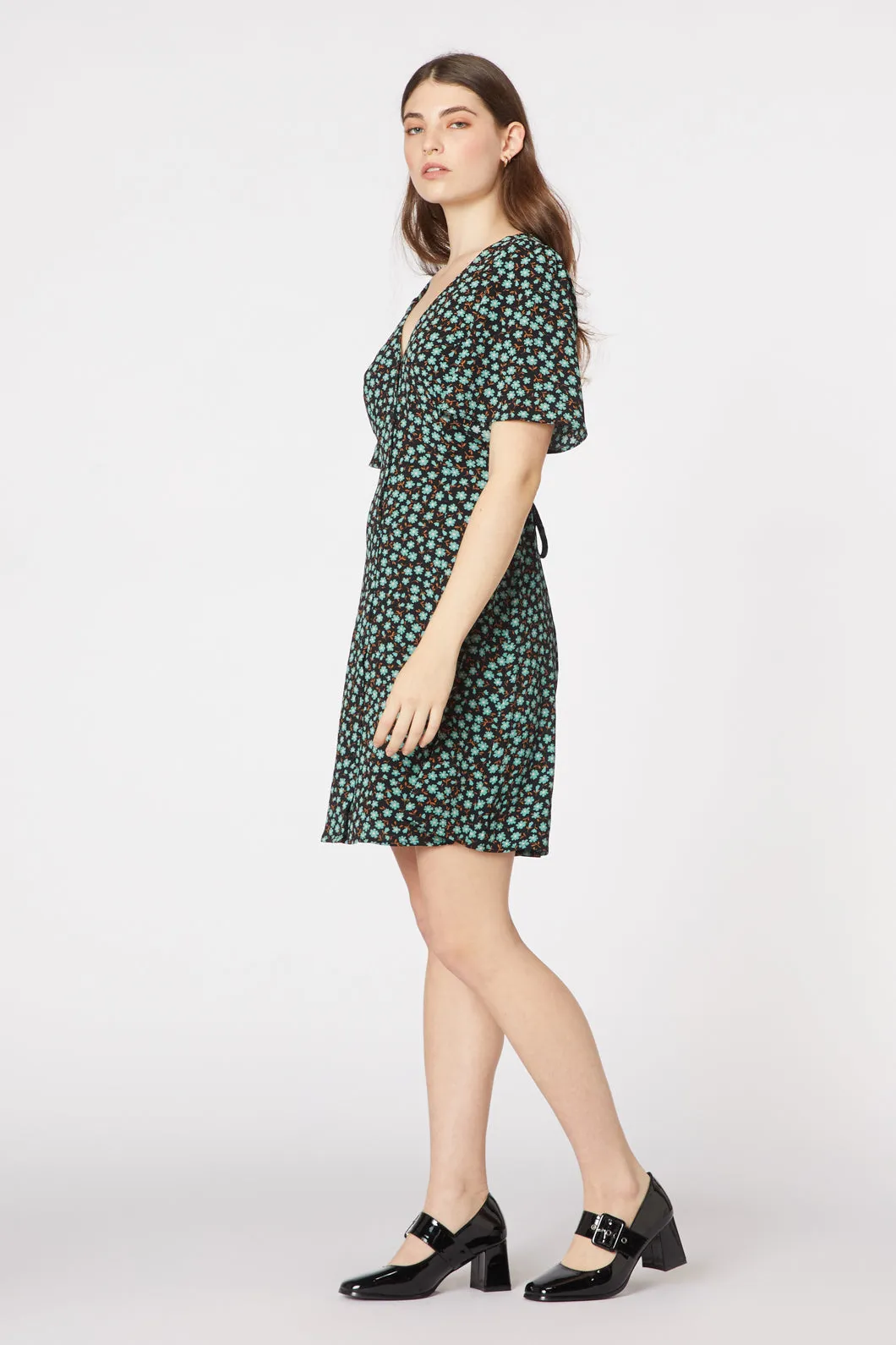 Elsa Ditsy Mini Dress