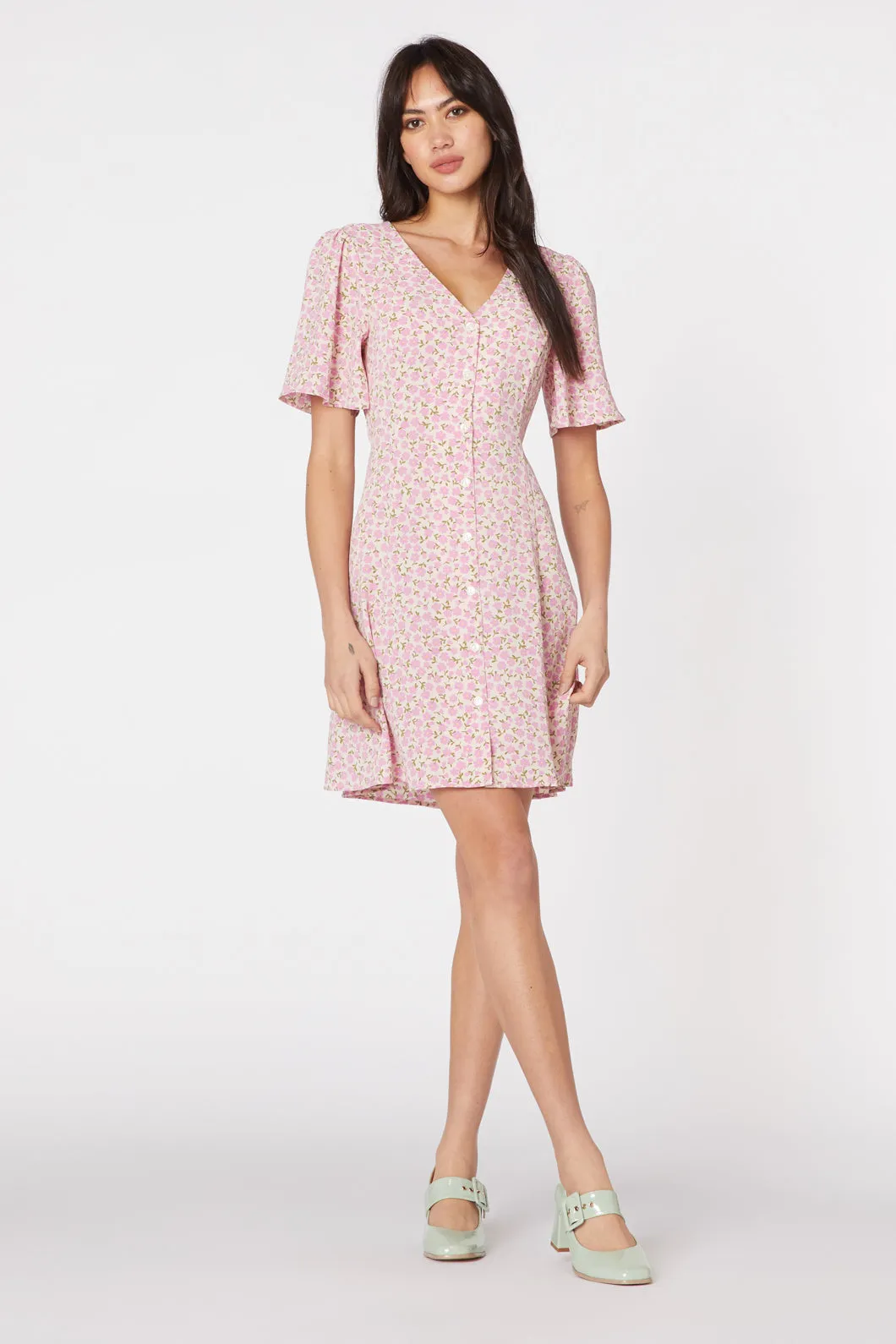 Elsa Ditsy Mini Dress
