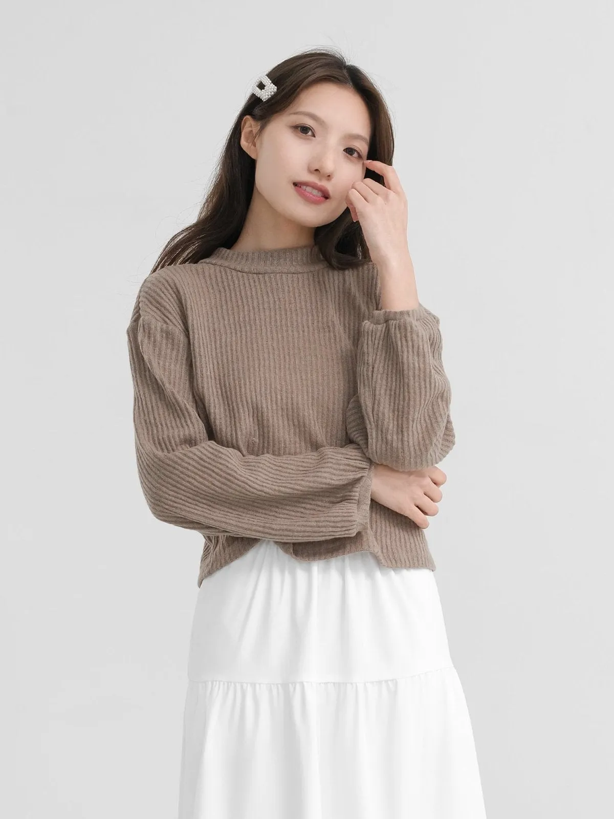 Fable Comfy Soft Knit Top