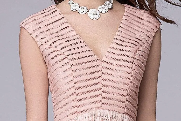 FashionSierra - Lace Patchwork Elegant Party Prom Floor Length Runway Dresses
