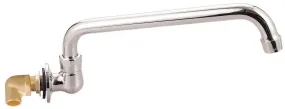 Faucet, Splash Mount Spout Base, 14" Swing-Swivel Spout