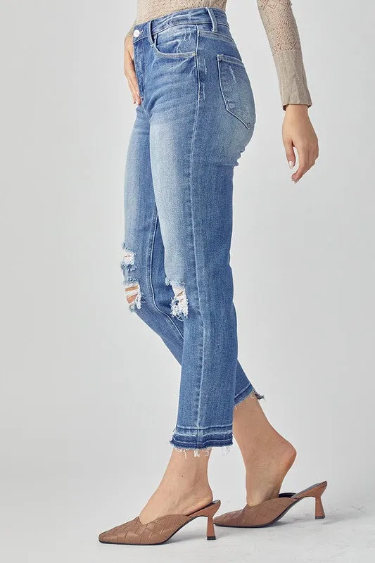 Holly High Rise Relaxed Leg Jean