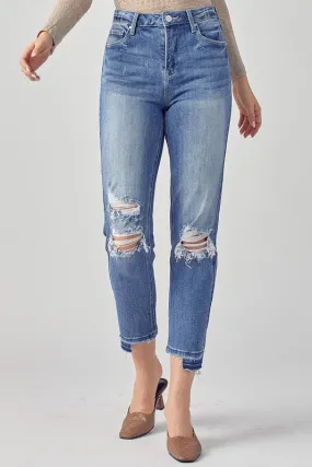Holly High Rise Relaxed Leg Jean
