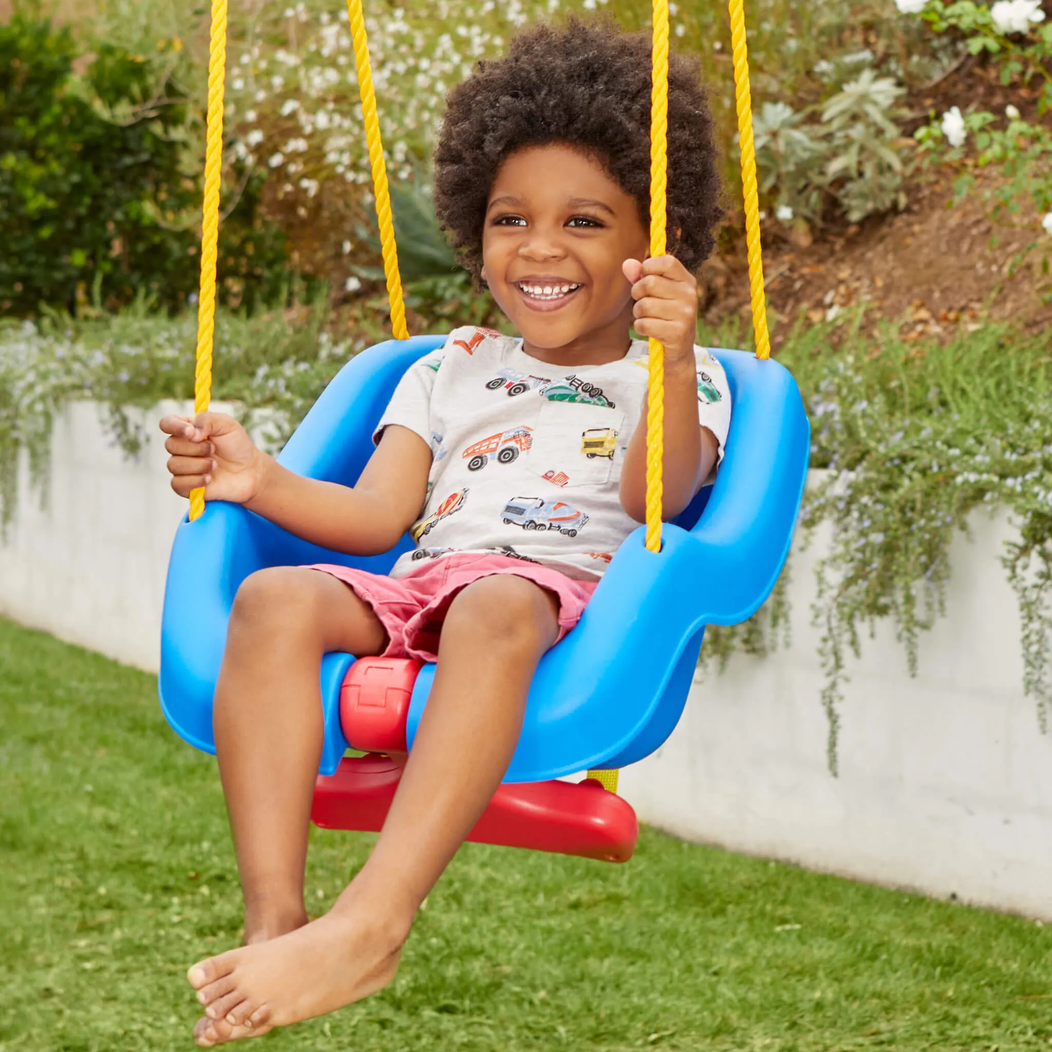 Little Tikes 2-in-1 Snug 'n Secure Swing - Blue