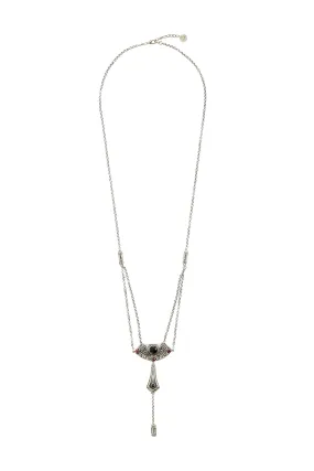 LONG PENDANT FOR THE LOVE OF LHASA SILV