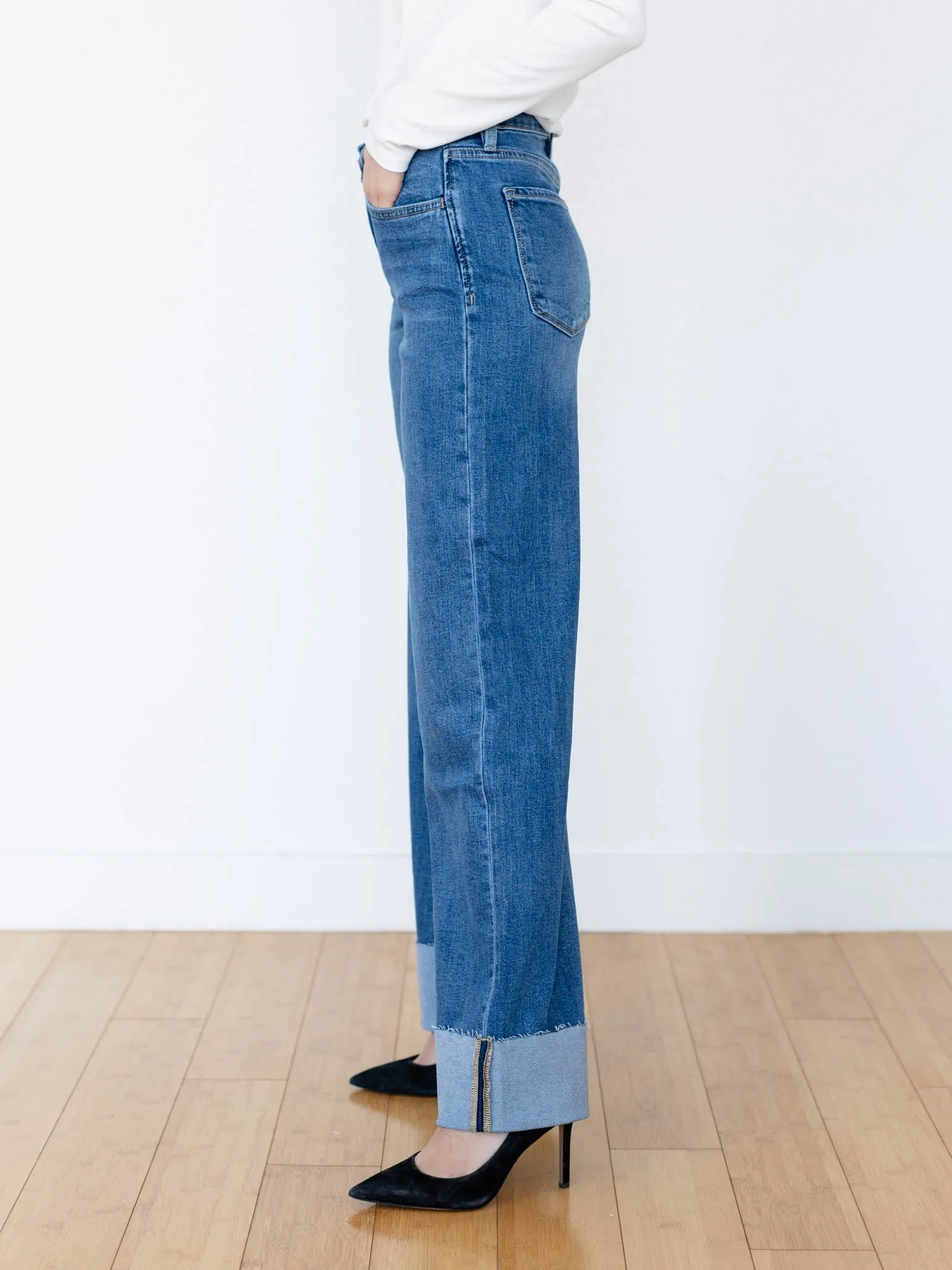 Lovervet Remedy High Rise Cuffed Wide