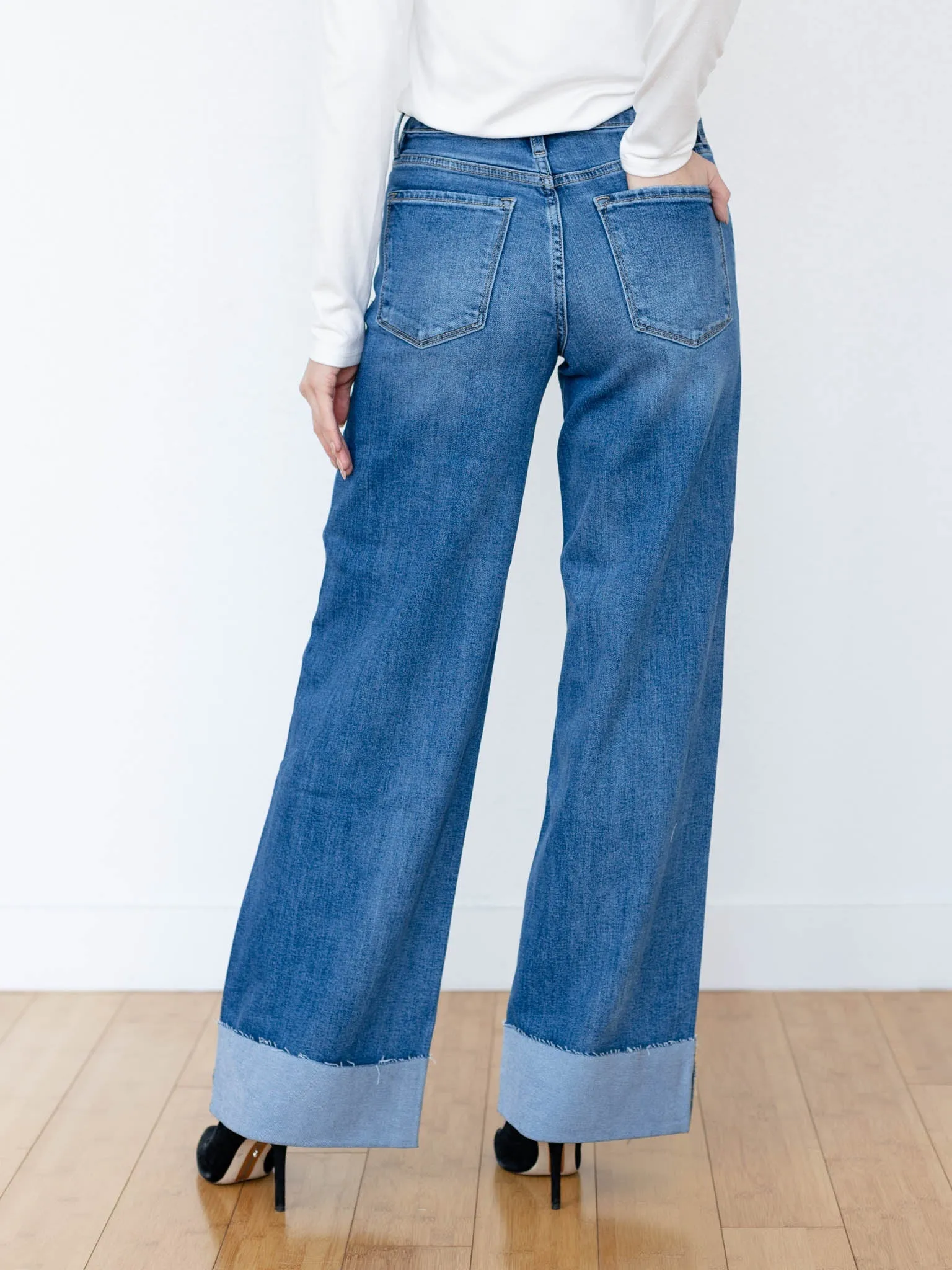 Lovervet Remedy High Rise Cuffed Wide