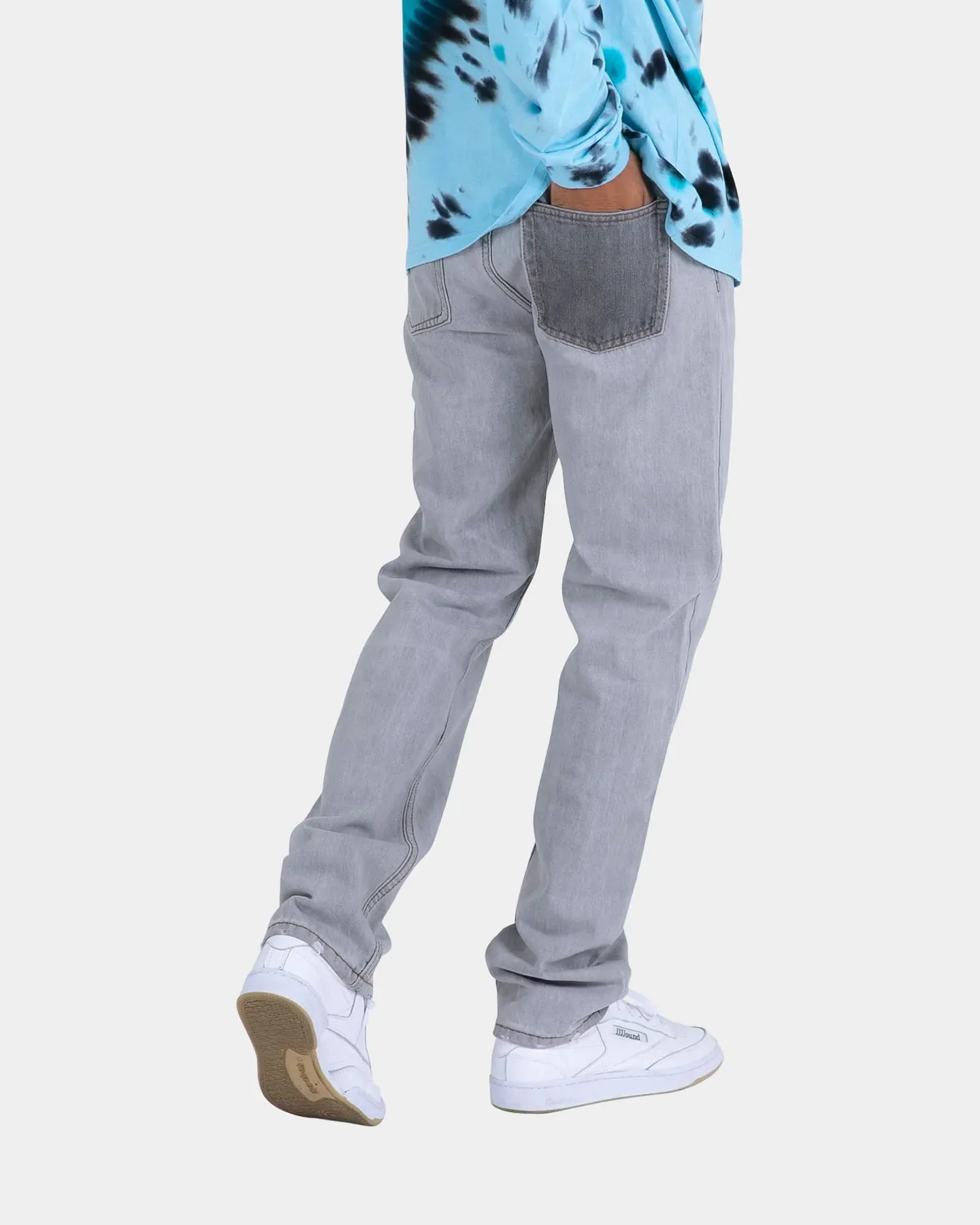 MNML V418 Baggy Denim Jeans Grey