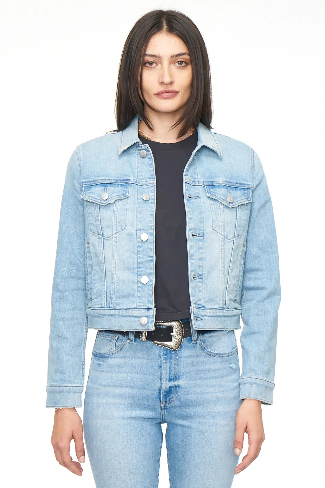 PISTOLA - SABA FITTED DENIM JACKET