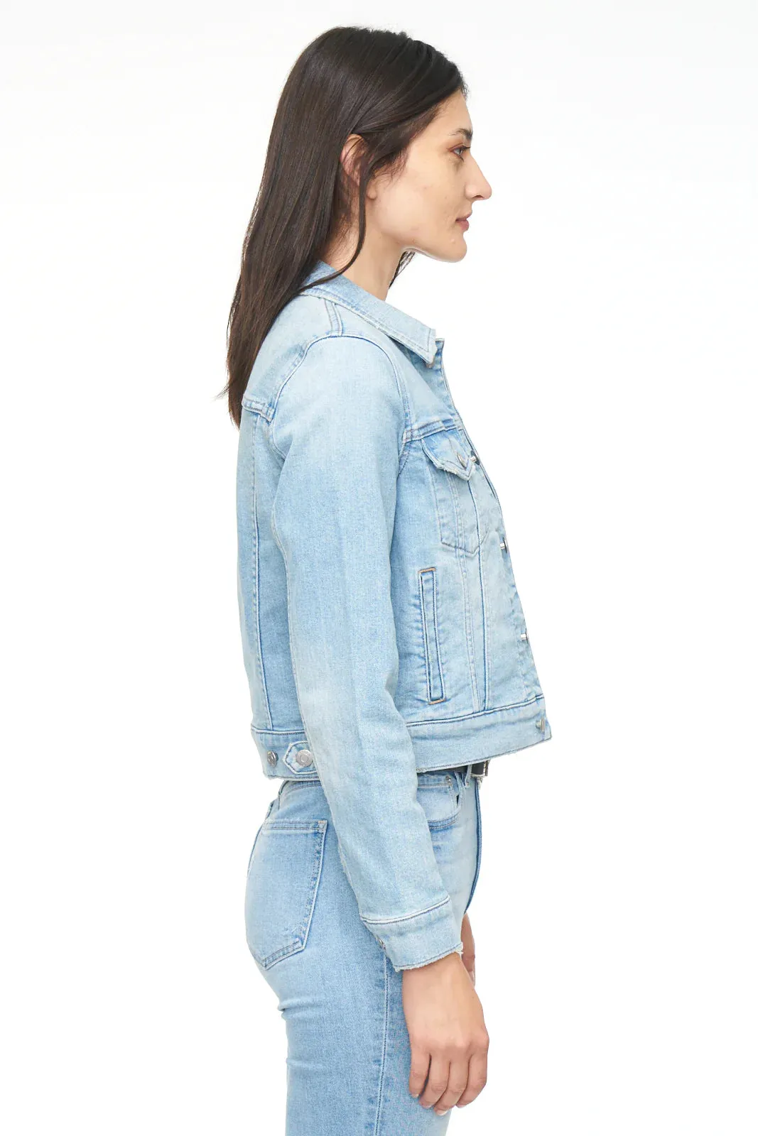PISTOLA - SABA FITTED DENIM JACKET