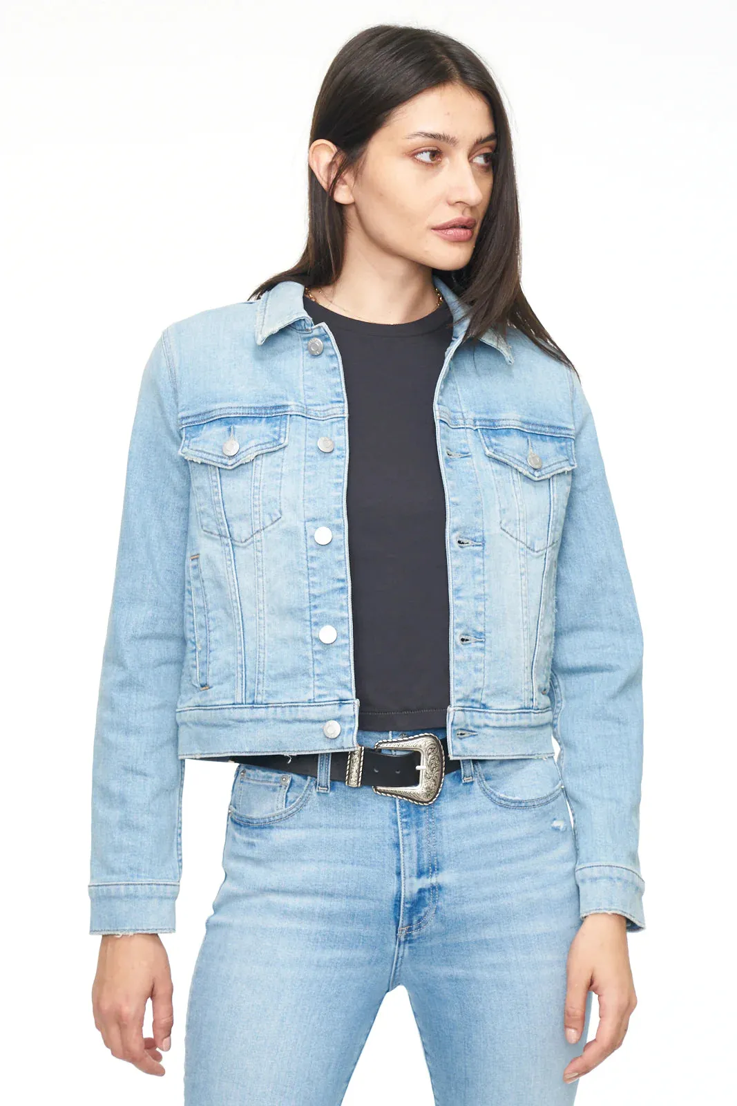 PISTOLA - SABA FITTED DENIM JACKET