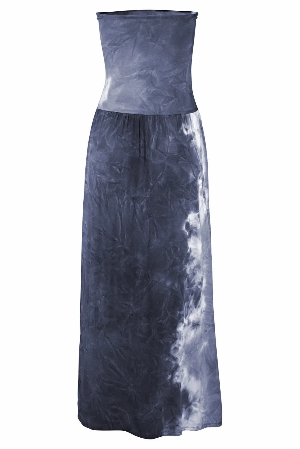 Plus Size Off-the-shoulder Floral Print Maxi Dress