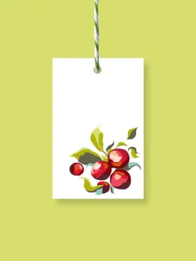 Punnet of Plums swing gift tags