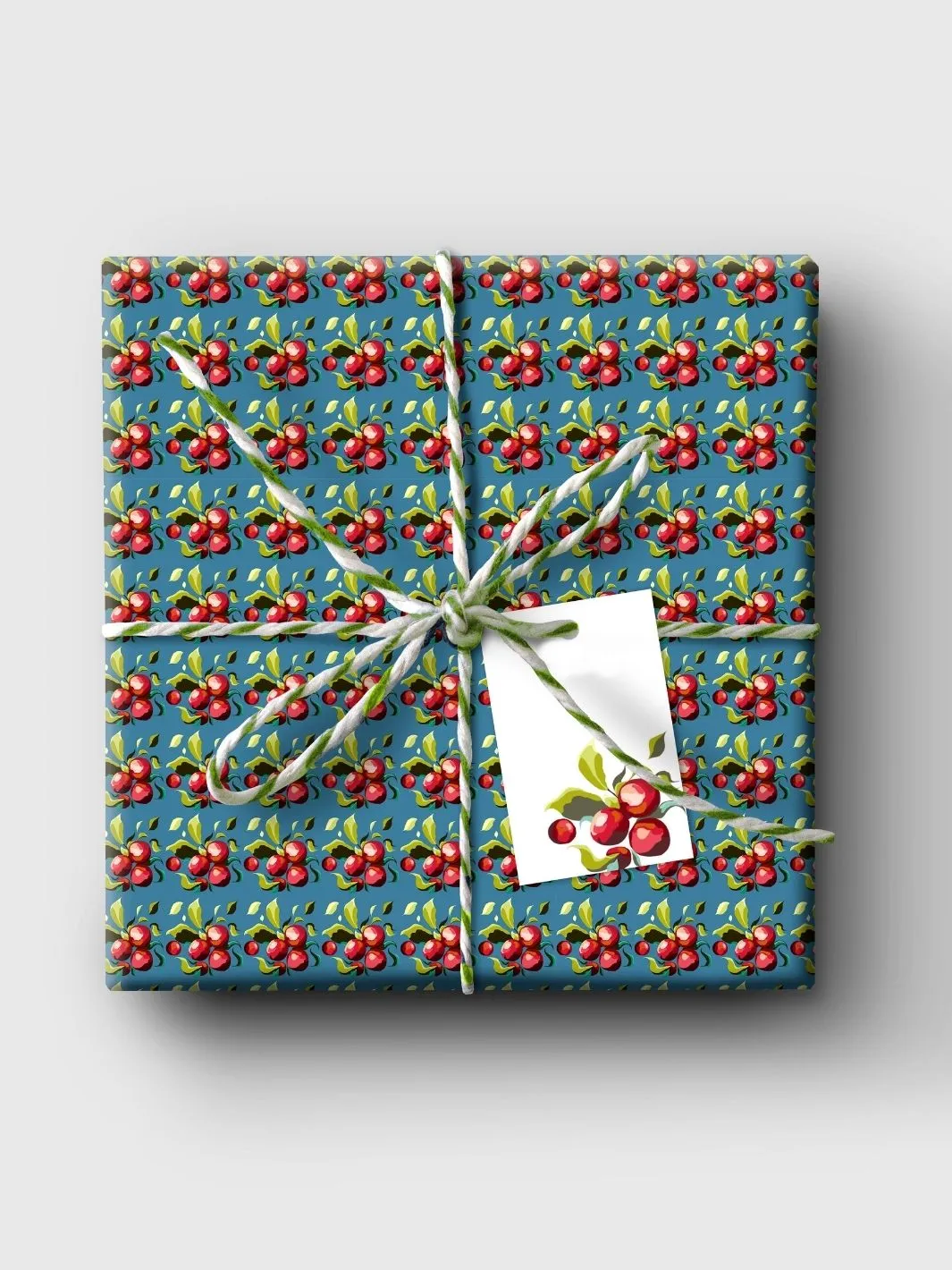 Punnet of Plums swing gift tags