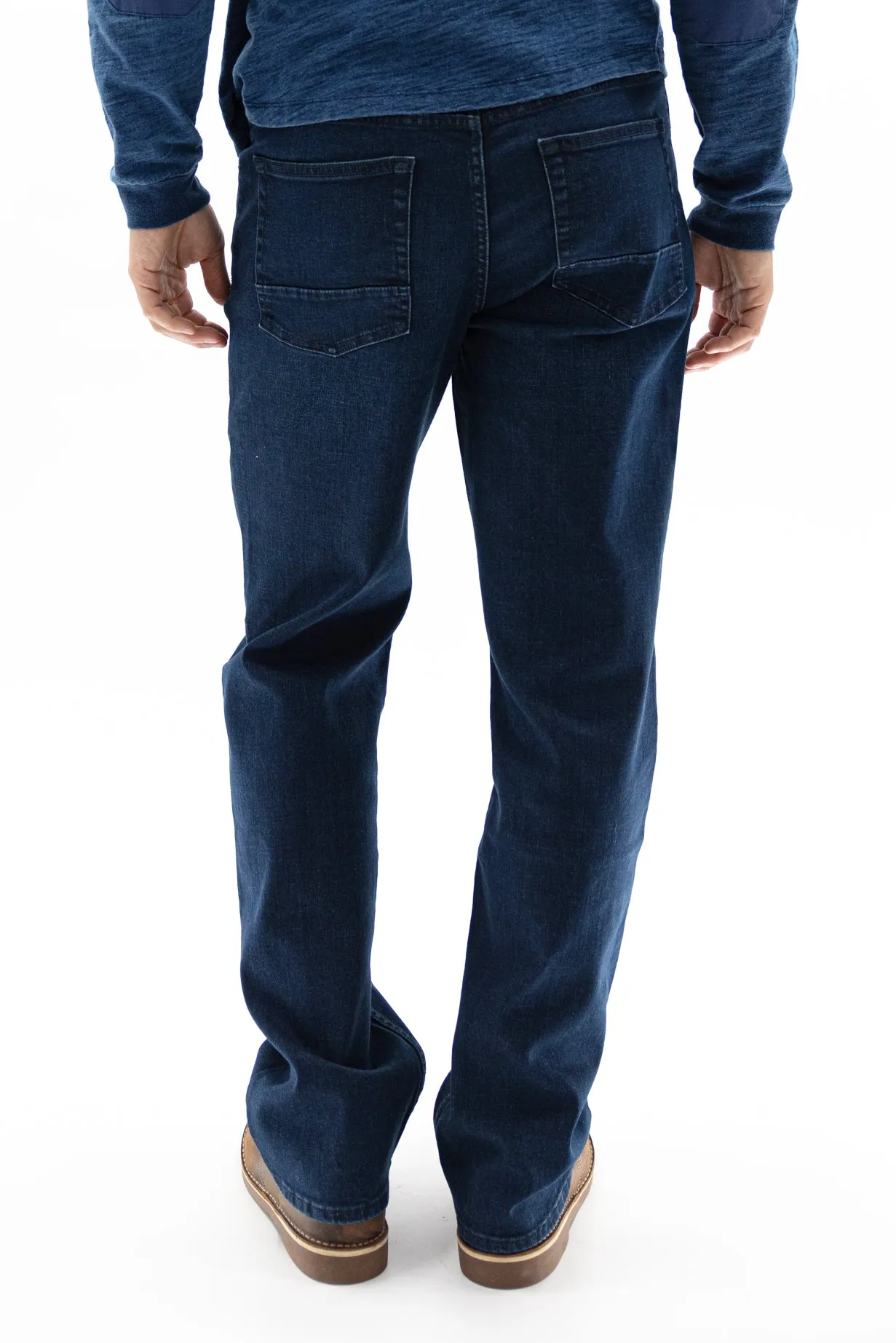 Relaxed Straight Jean - Rocky Face