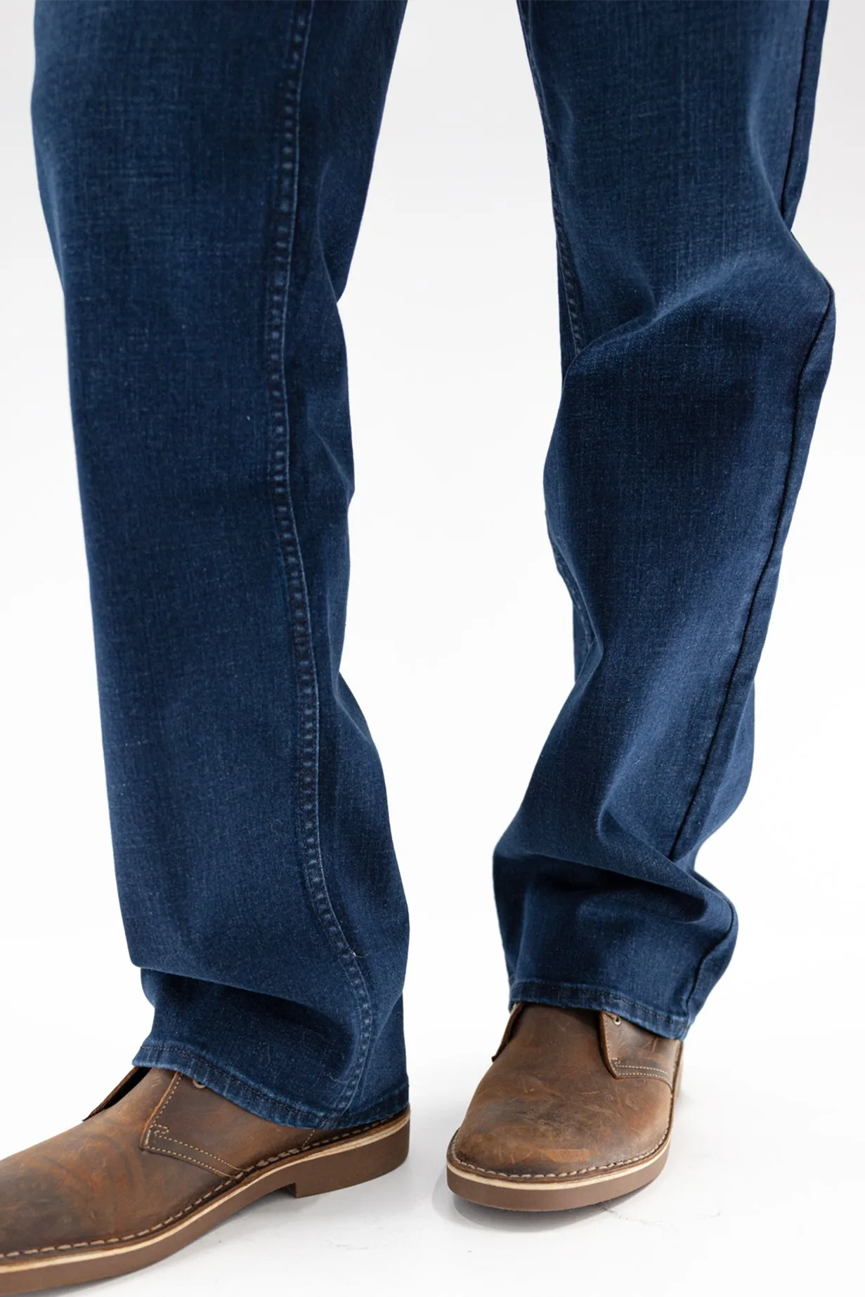 Relaxed Straight Jean - Rocky Face