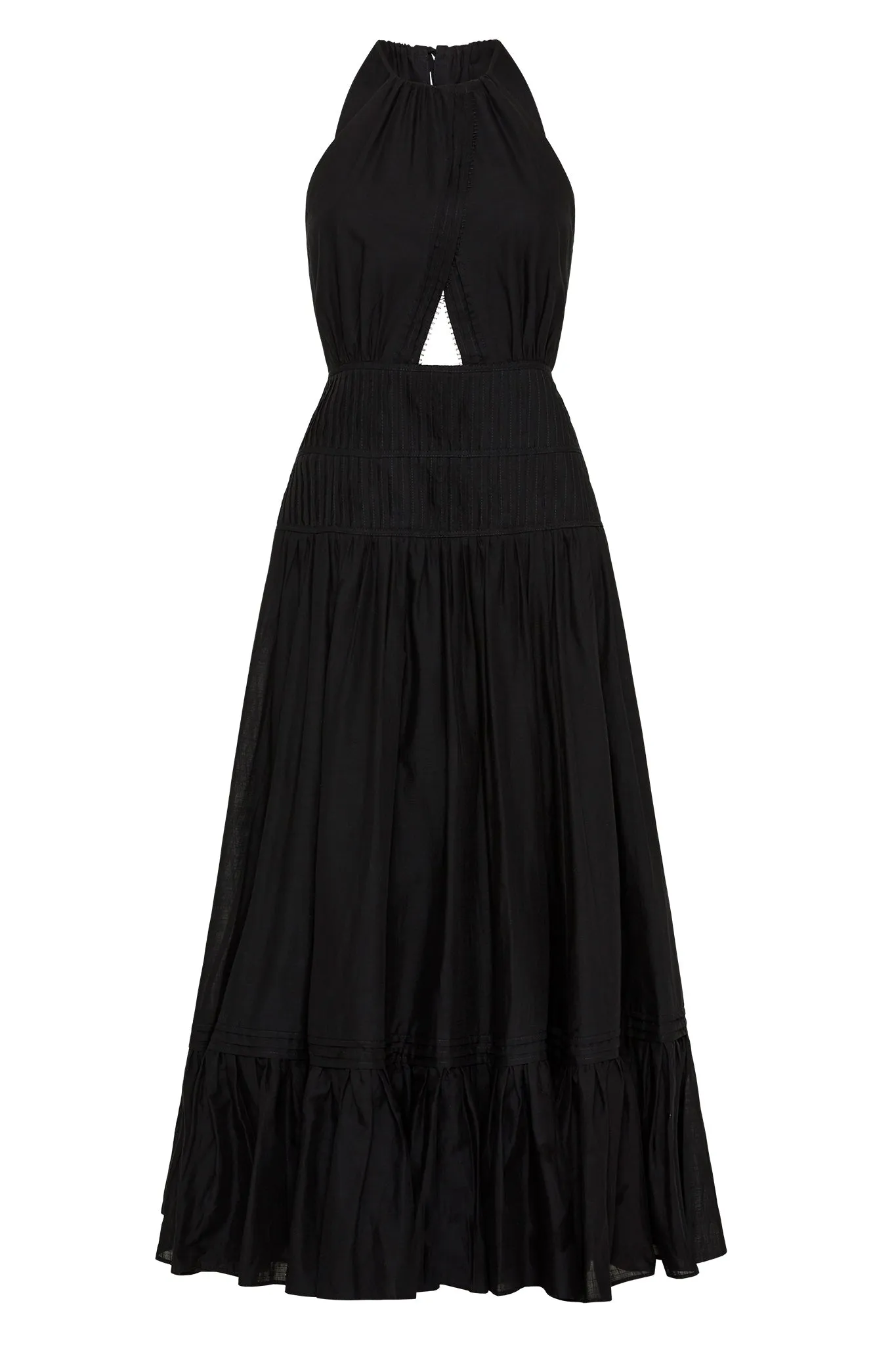 Renata Eyelash Midi Dress