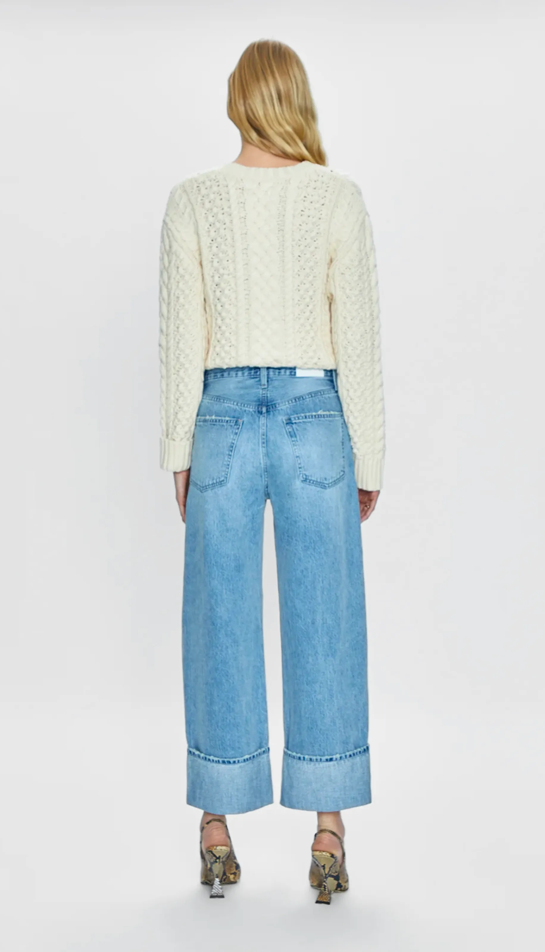 Ryder High Rise Cuffed - Essex