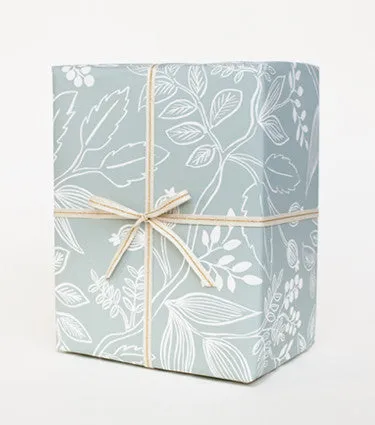 Spearmint blossoms gift wrap